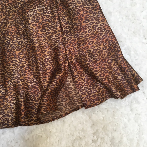 Vintage Victoria’s Secret Nightie and Sheer Robe Set Leopard Print L - Picture 9 of 16